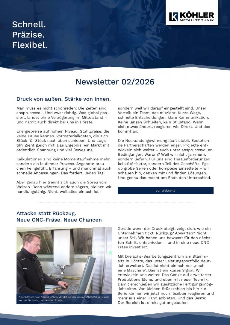 Newsletter 02/2026